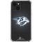 NHL Nashville Predators Black Background iPhone 13 Clear Case