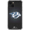 NHL Nashville Predators Black Background iPhone 13 Mini Clear Case
