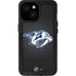 NHL Nashville Predators Black Background iPhone 13 Mini Waterproof Case