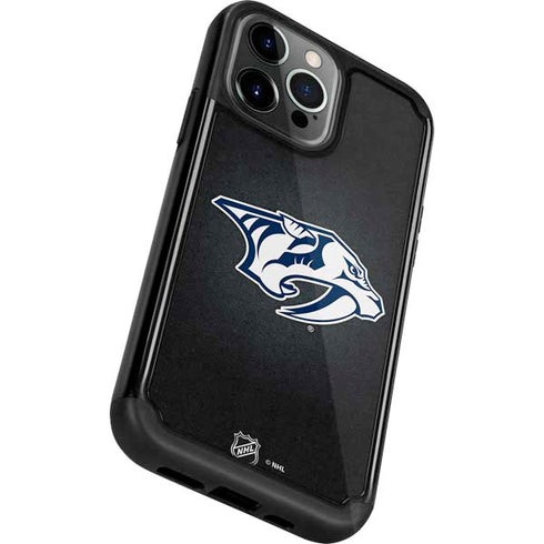 NHL Nashville Predators Black Background iPhone 13 Pro Cargo Case