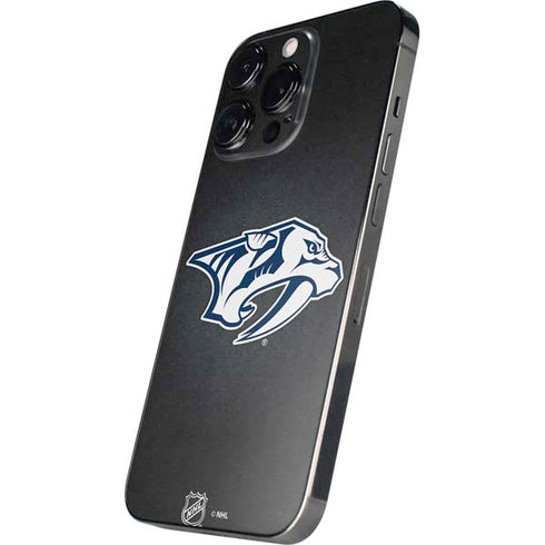 NHL Nashville Predators Black Background iPhone 13 Pro Skin