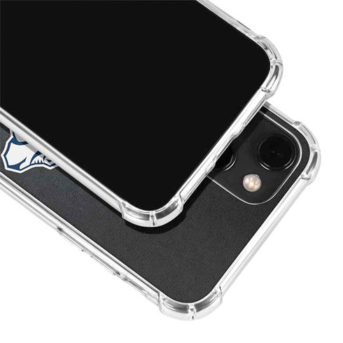 NHL Nashville Predators Black Background iPhone 14 Plus Clear Case