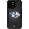 NHL Nashville Predators Black Background iPhone 14 Pro Max Waterproof Case