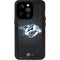NHL Nashville Predators Black Background iPhone 14 Pro Waterproof Case