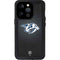 NHL Nashville Predators Black Background iPhone 15 Pro Waterproof Case