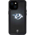 NHL Nashville Predators Black Background iPhone 15 Waterproof Case