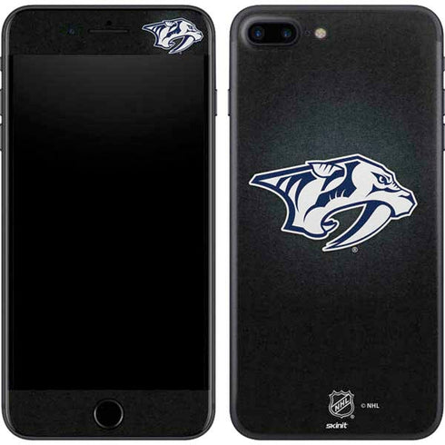 NHL Nashville Predators Black Background iPhone 7 Plus Skin