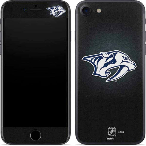 NHL Nashville Predators Black Background iPhone 7 Skin