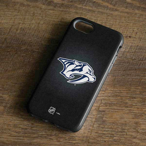 NHL Nashville Predators Black Background iPhone 8 Pro Case