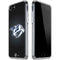 NHL Nashville Predators Black Background iPhone SE (2nd & 3rd Gen) Clear Case