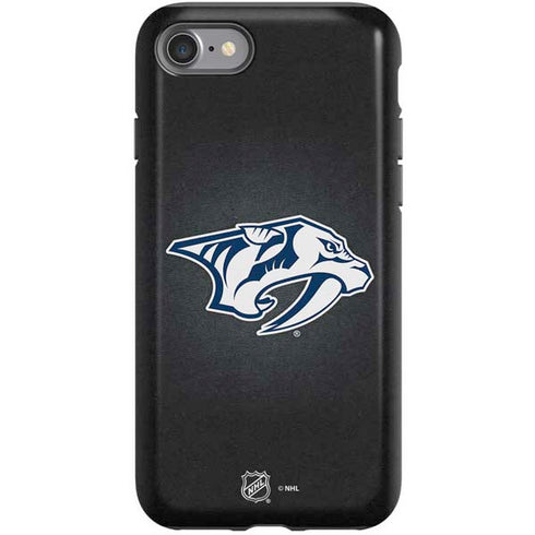 NHL Nashville Predators Black Background iPhone SE (2nd & 3rd Gen) Pro Case