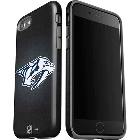 NHL Nashville Predators Black Background iPhone SE (2nd & 3rd Gen) Pro Case
