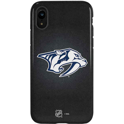 NHL Nashville Predators Black Background iPhone XR Pro Case