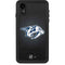 NHL Nashville Predators Black Background iPhone XR Waterproof Case