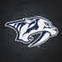 NHL Nashville Predators Black Background iPhone XS Skin