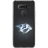 NHL Nashville Predators Black Background LG K51/Q51 Clear Case