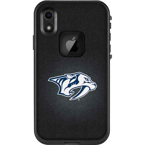 NHL Nashville Predators Black Background LifeProof Fre iPhone Skin