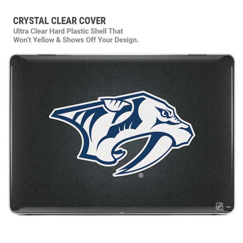 NHL Nashville Predators Black Background MacBook Pro 16in (2019-20) Case plus Skin