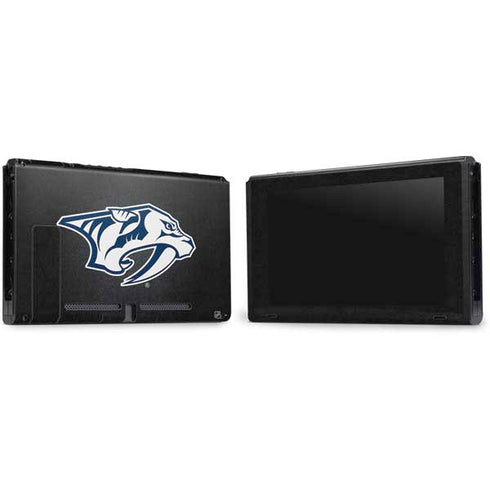 NHL Nashville Predators Black Background Nintendo Switch Bundle Skin