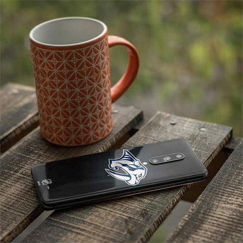 NHL Nashville Predators Black Background OnePlus 7 Pro Skin