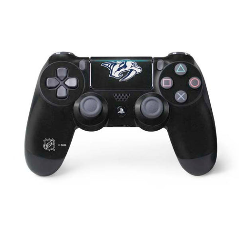 NHL Nashville Predators Black Background PS4 Pro/Slim Controller Skin
