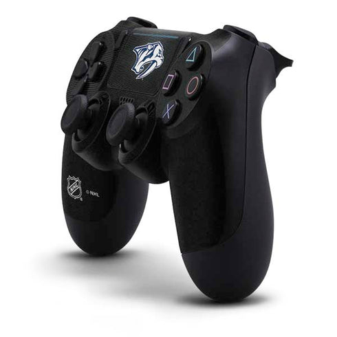 NHL Nashville Predators Black Background PS4 Pro/Slim Controller Skin