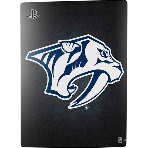 NHL Nashville Predators Black Background PS5 Bundle Skin