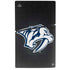 NHL Nashville Predators Black Background PS5 Slim Digital Edition Console Skin