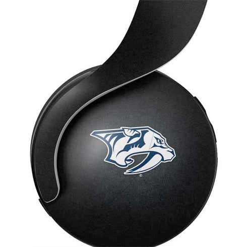 NHL Nashville Predators Black Background PULSE 3D Wireless Headset for PS5 Skin