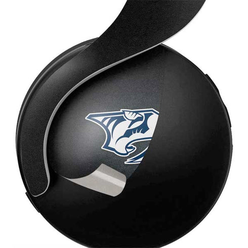 NHL Nashville Predators Black Background PULSE 3D Wireless Headset for PS5 Skin
