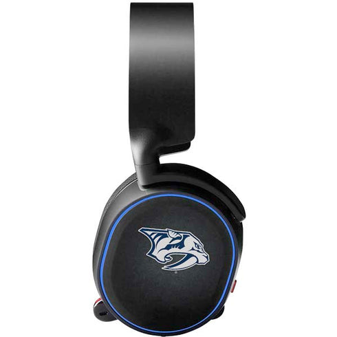 NHL Nashville Predators Black Background SteelSeries Arctis 5 Skin