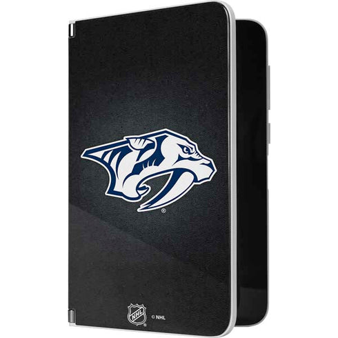 NHL Nashville Predators Black Background Surface Duo Skin
