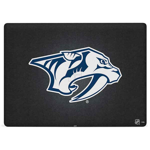 NHL Nashville Predators Black Background Surface Laptop 3 13.5in Skin