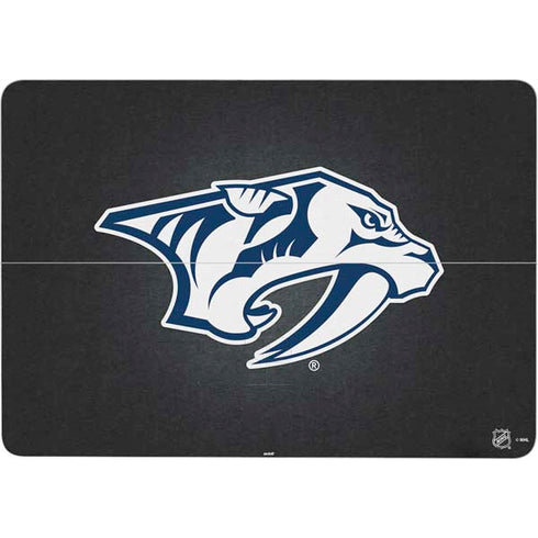 NHL Nashville Predators Black Background Surface Laptop Studio Skin