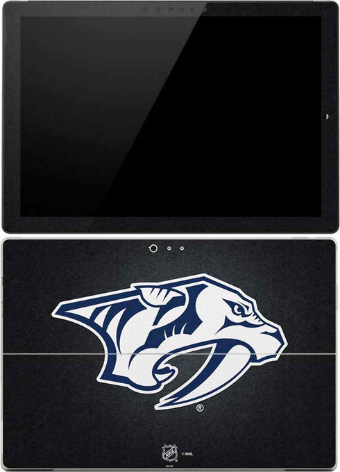 NHL Nashville Predators Black Background Surface Pro 4 Skin
