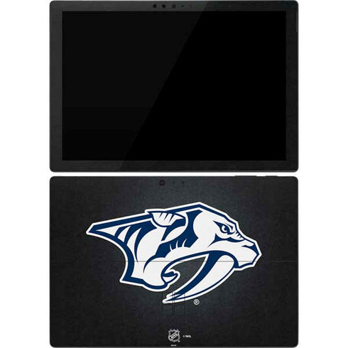 NHL Nashville Predators Black Background Surface Pro 7 Skin
