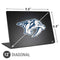 NHL Nashville Predators Black Background Universal Laptop 12in (9.8 x 6.8in) Skin