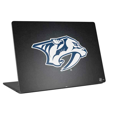 NHL Nashville Predators Black Background Universal Laptop 12in (9.8 x 6.8in) Skin