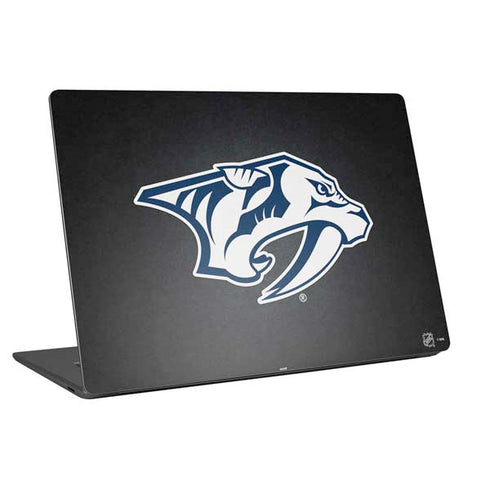 NHL Nashville Predators Black Background Universal Laptop 14in (11.4 x 8.2in) Skin