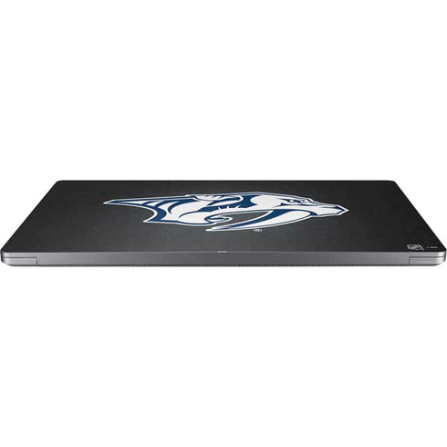 NHL Nashville Predators Black Background Universal Laptop 15in (12.2 x 8.8in) Skin