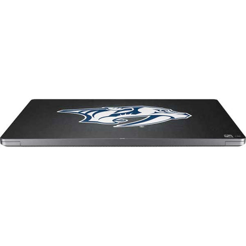 NHL Nashville Predators Black Background Universal Laptop 18in (14.6 x 10.6in) Skin