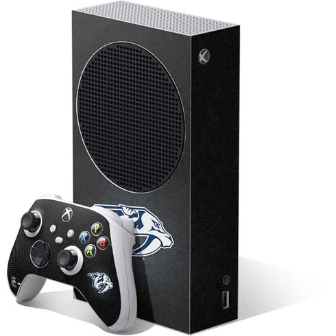 NHL Nashville Predators Black Background Xbox Series S Bundle Skin