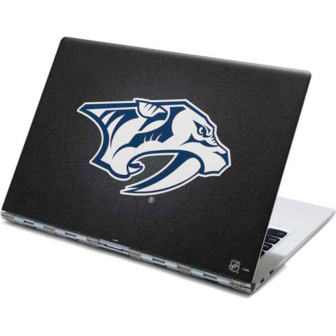NHL Nashville Predators Black Background Yoga 910 2-in-1 14in Touch-Screen Skin