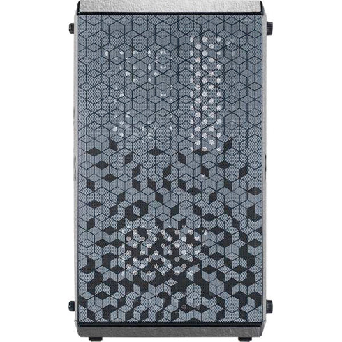 NHL Nashville Predators Black Text Cooler Master MasterBox Q300L Mini Tower Skin