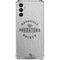 NHL Nashville Predators Black Text Galaxy A13 5G Clear Case