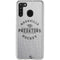 NHL Nashville Predators Black Text Galaxy A21 Clear Case