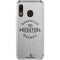 NHL Nashville Predators Black Text Galaxy A30 Clear Case