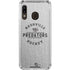 NHL Nashville Predators Black Text Galaxy A30 Clear Case