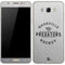 NHL Nashville Predators Black Text Galaxy J7 Skin