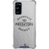NHL Nashville Predators Black Text Galaxy S20 FE Clear Case